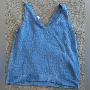 Tommy Bahama blue sweater tank